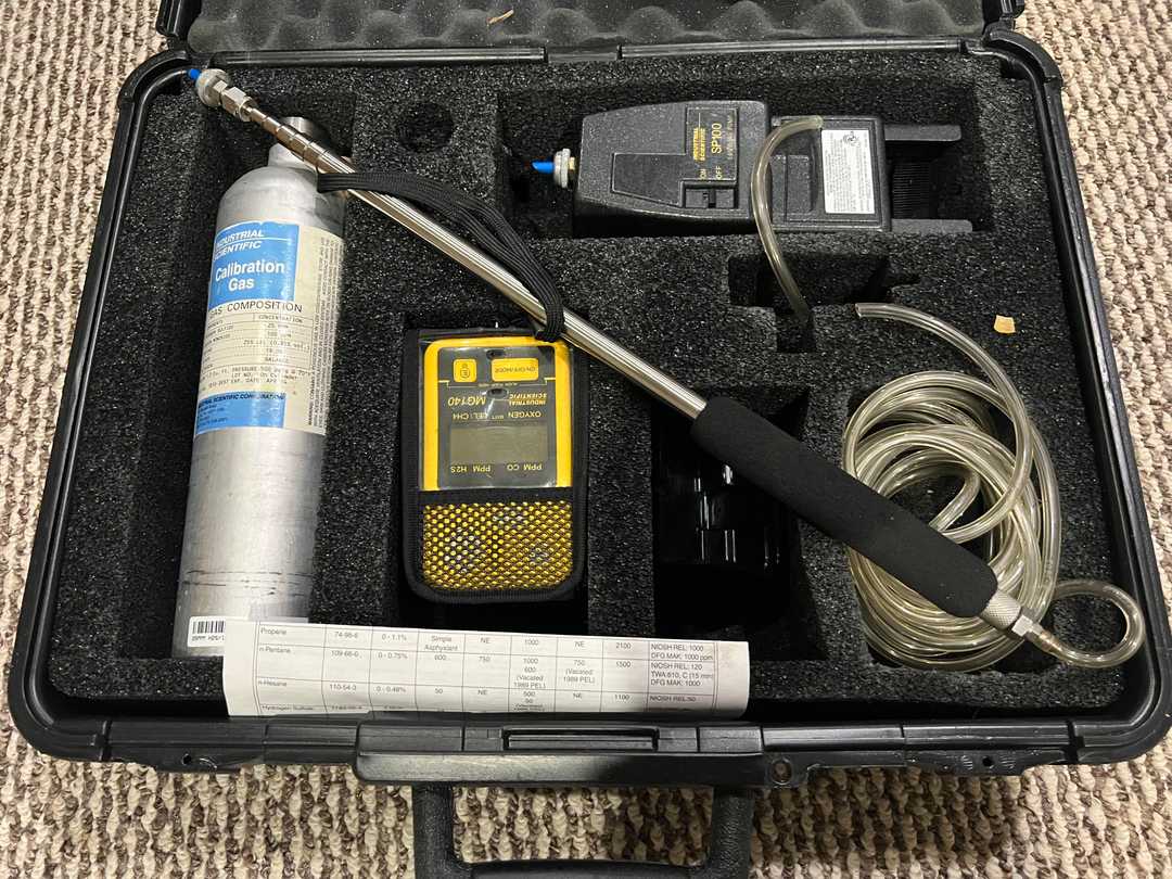 Gas Meter (MG140, Industrial Scientific)