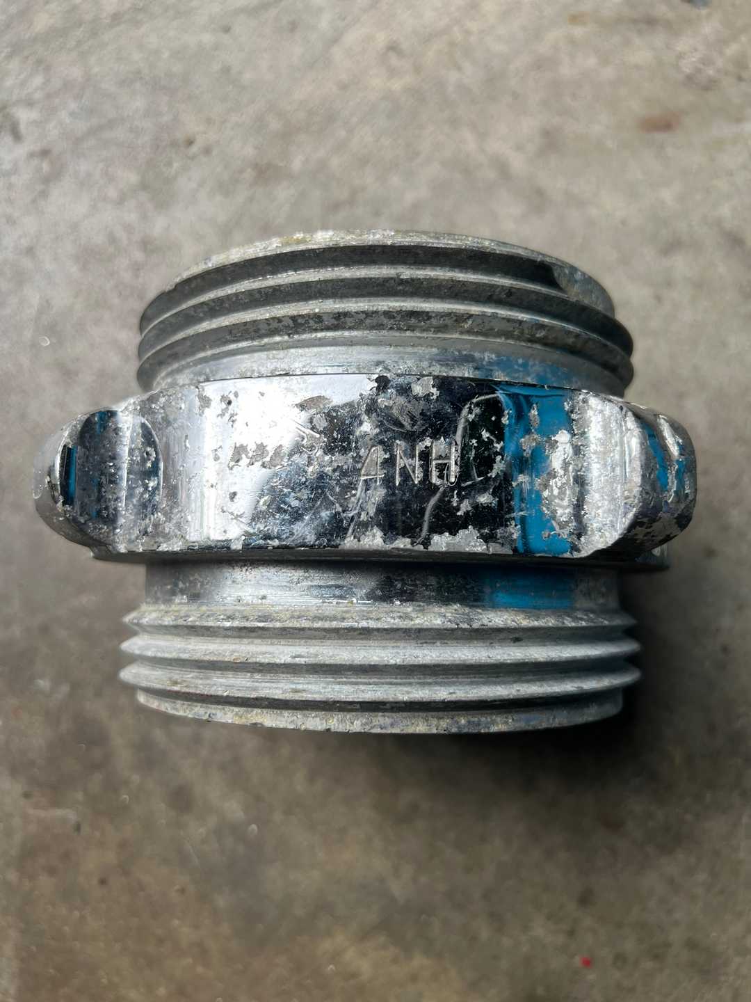 Red Head 4" NH Double Male Adapter