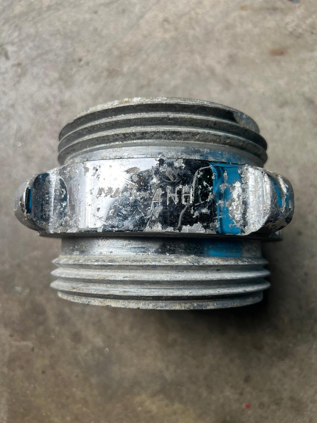 Red Head 4" NH Double Male Adapter