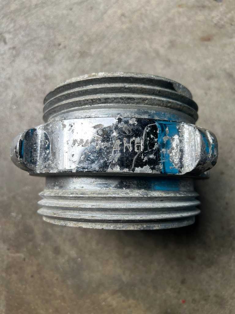 Red Head 4" NH Double Male Adapter