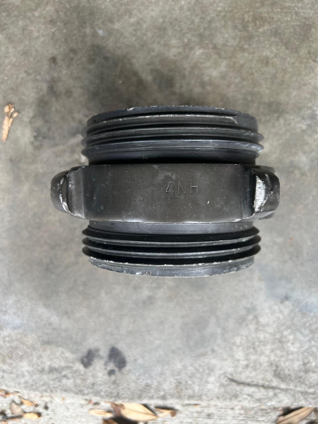 4” inch NH double male adapter 