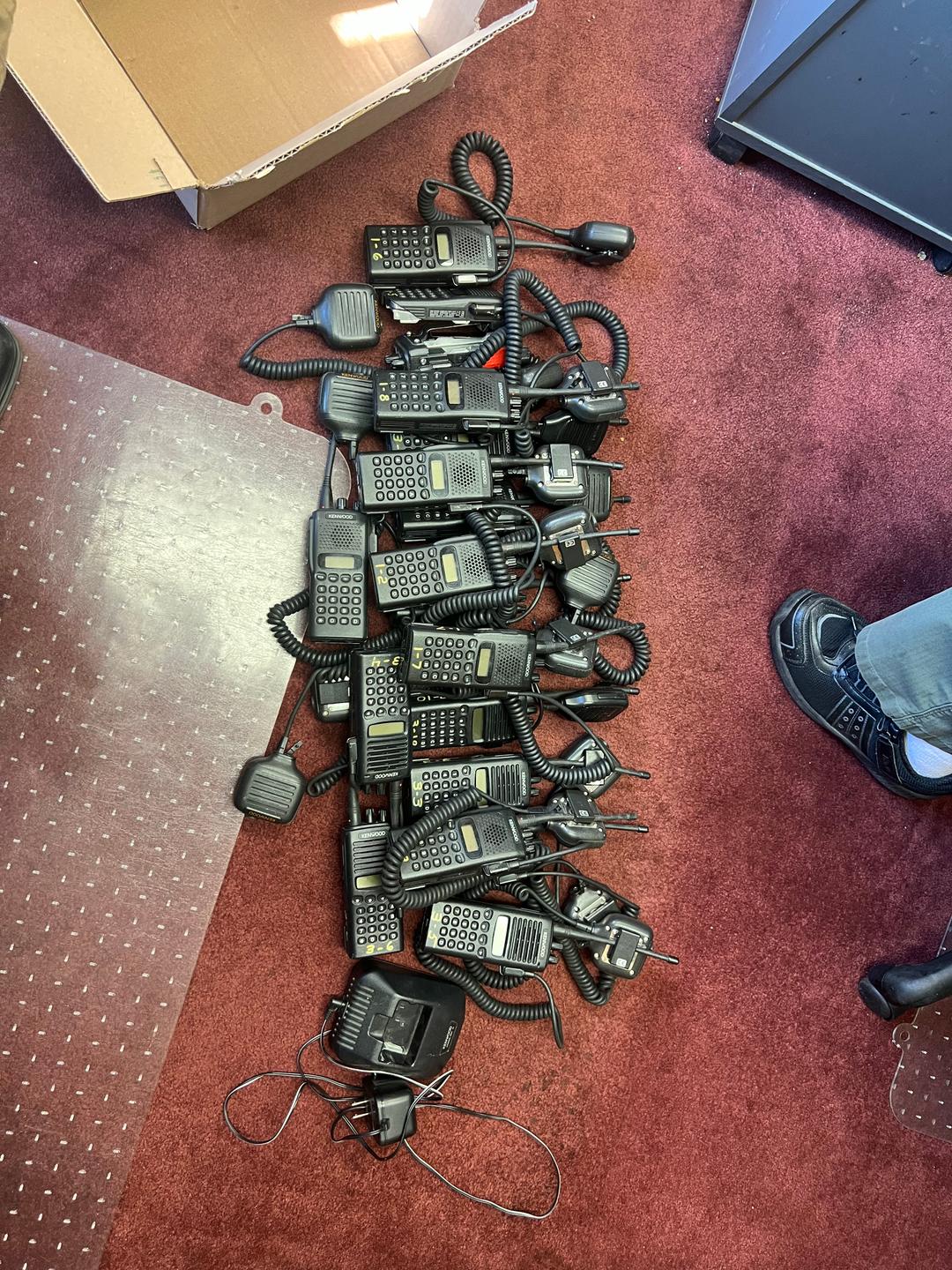 Lot of 18 Kenwood TK-370G & TK-370N Radios