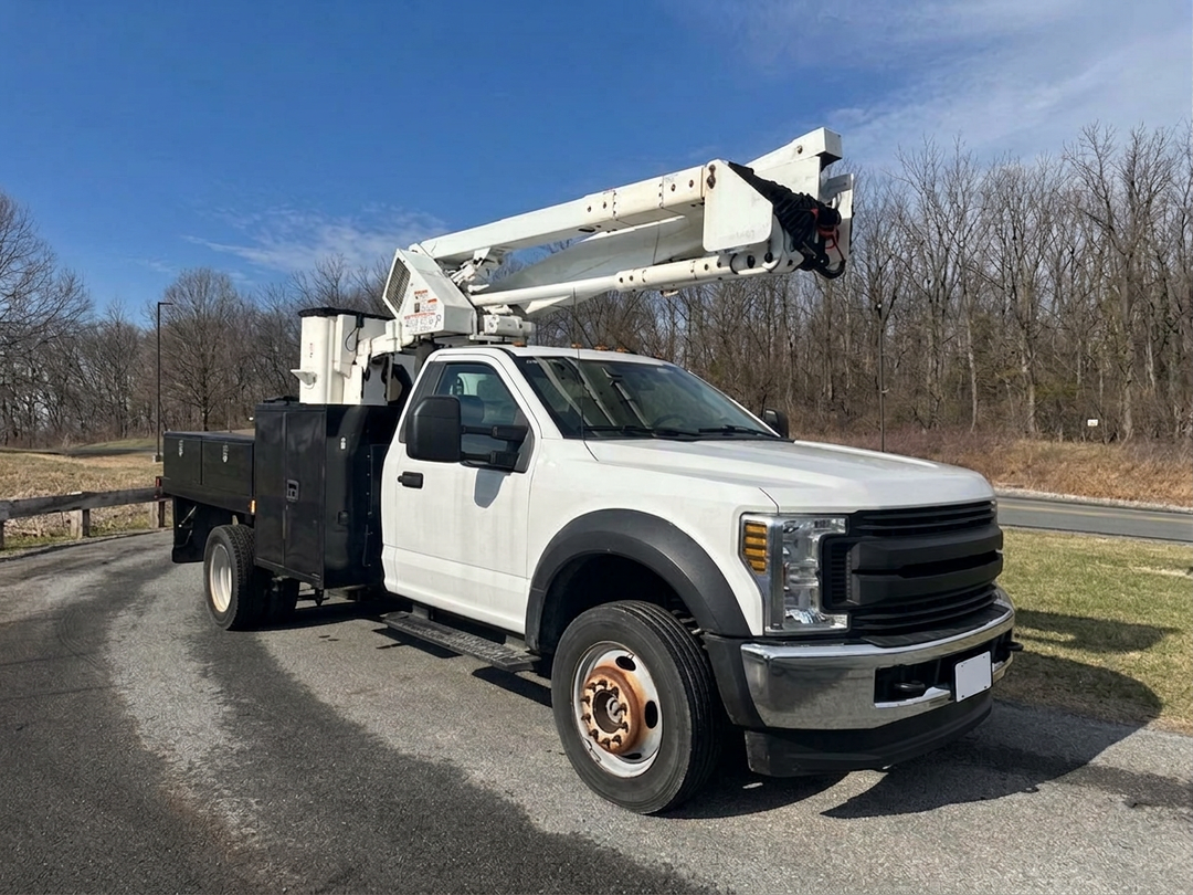 2019 Ford F550 4x4 Bucket Truck w/ Hi-Ranger LT40 Boom (45 ft)