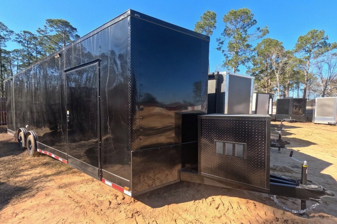 MJ Cargo Trailers 8.5'x28' Quality Cargo Race Trailers
