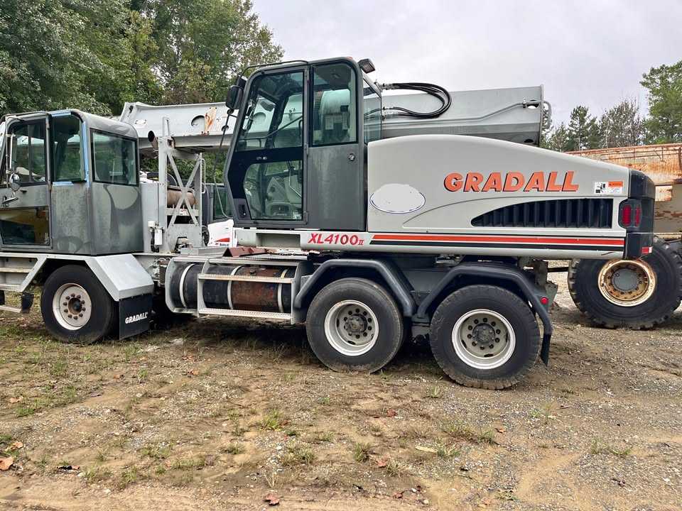 2005 Gradall XL 4100-2 Wheeled Excavator