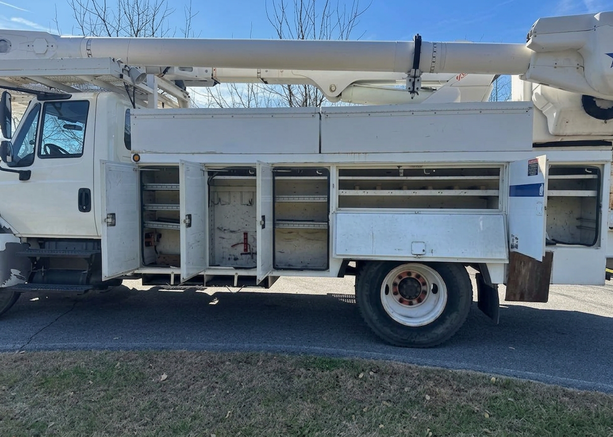 2006 International 4300 Bucket Truck w/Altec AM55 Boom - image 9