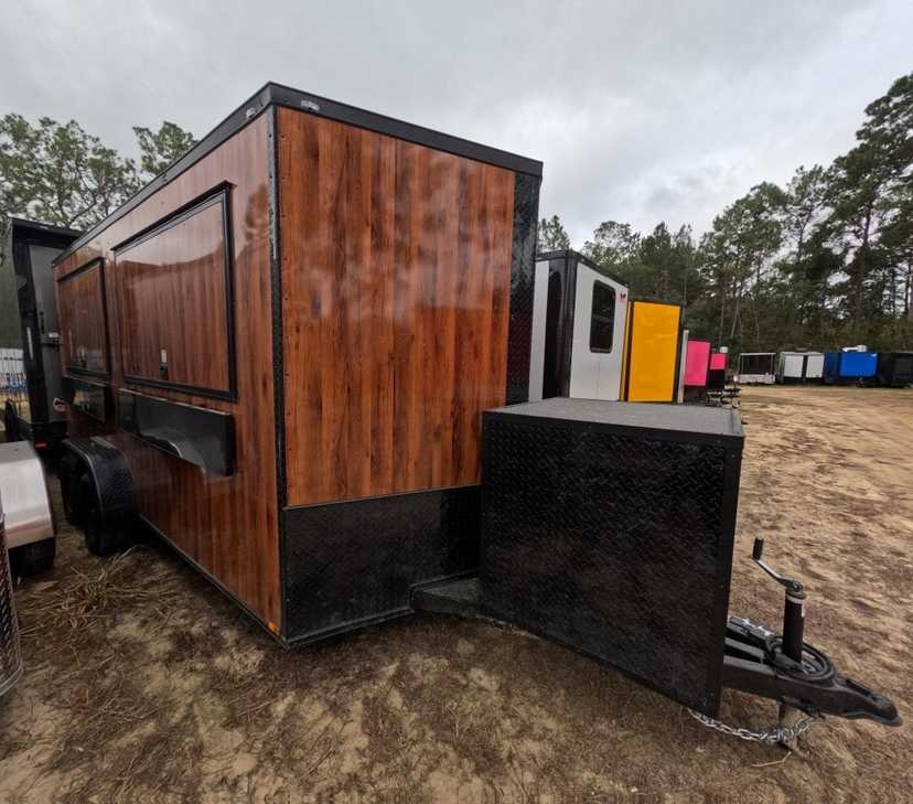 MJ Cargo Trailers 7'x16' Quality Cargo Concession