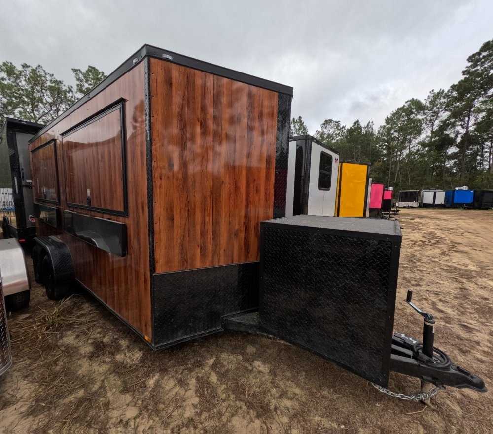 MJ Cargo Trailers 7'x16' Quality Cargo Concession