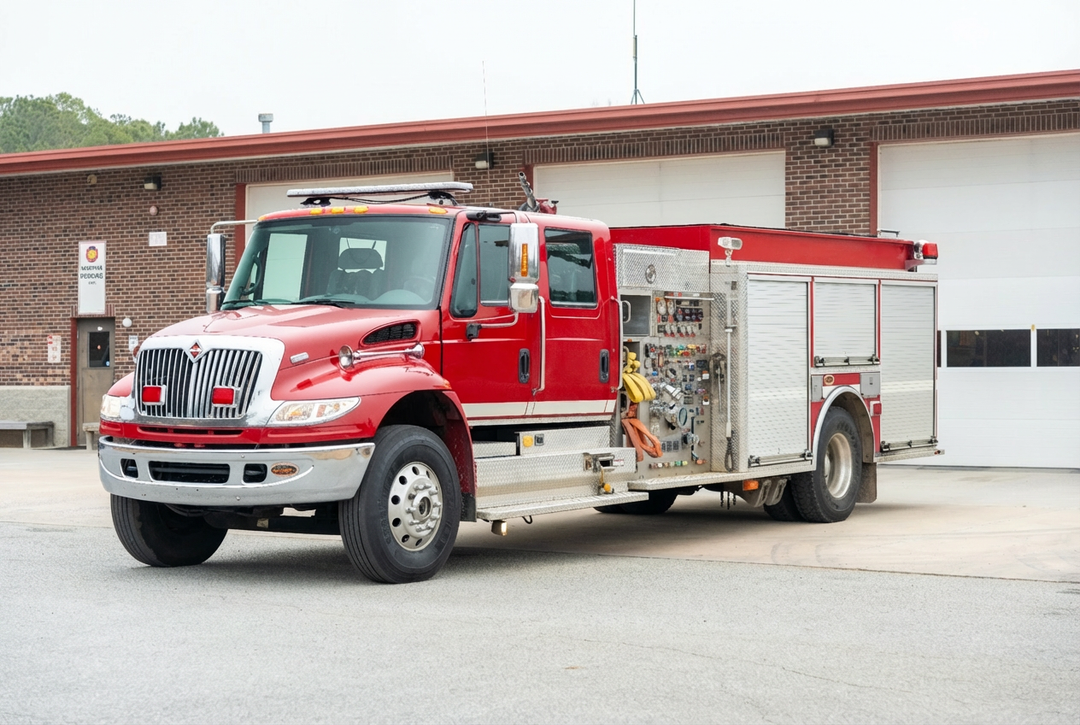 2005 KME International Pumper