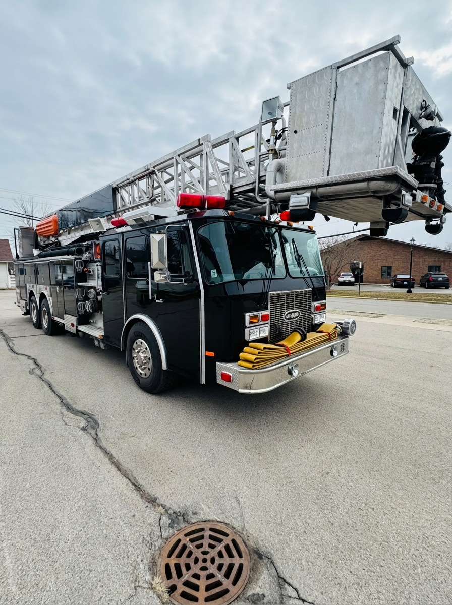 2001 E-One 95' Quint - image 2