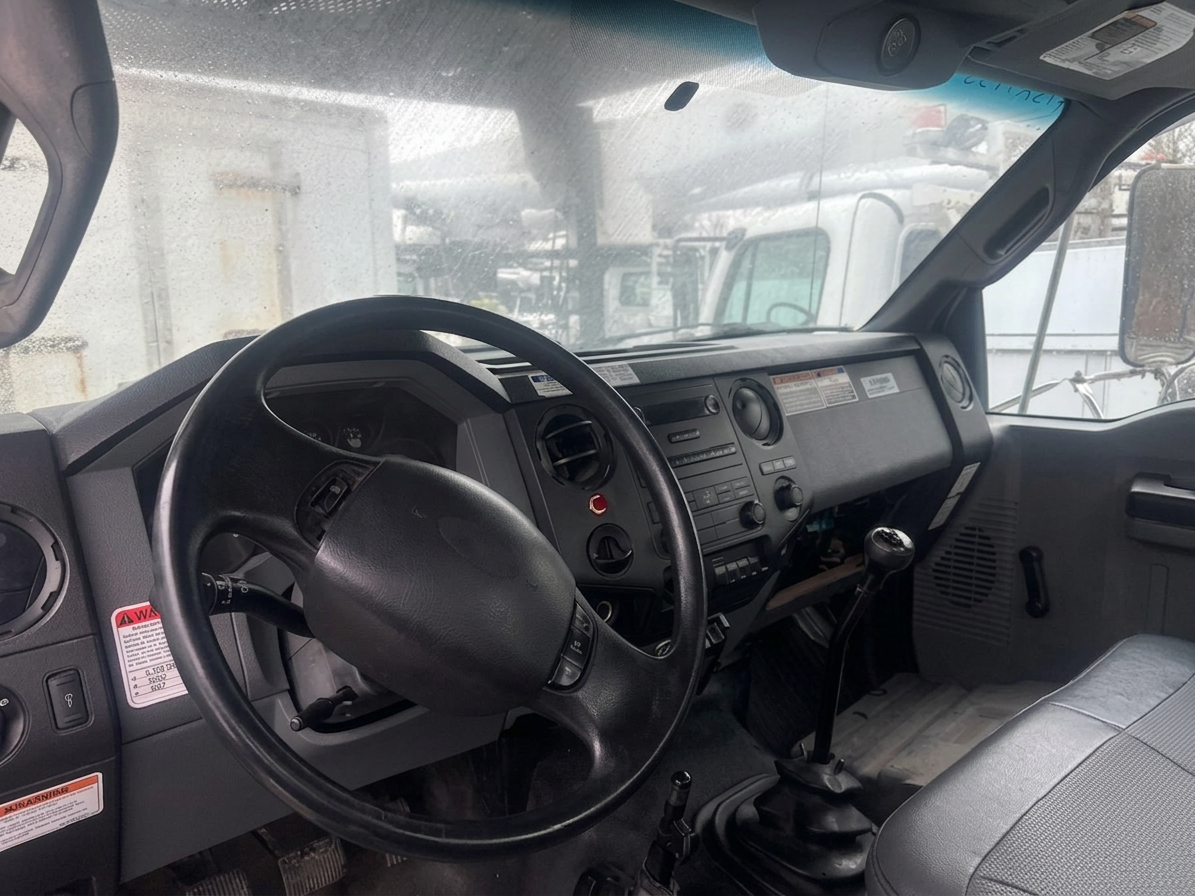 2013 Ford F750 Bucket Truck w/ Altec LR756 Boom & Chipper Dump (61 ft) - image 11