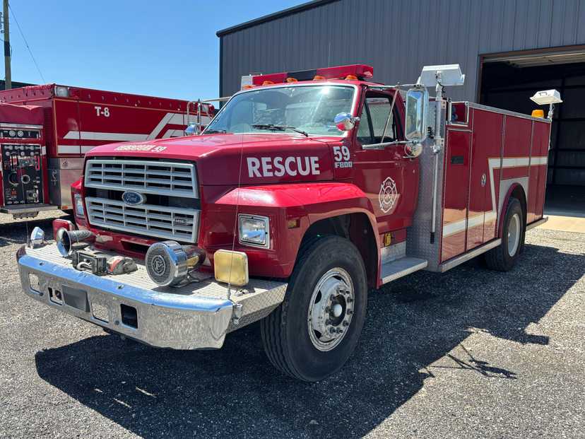 1990 Welch Ford Rescue Pumper