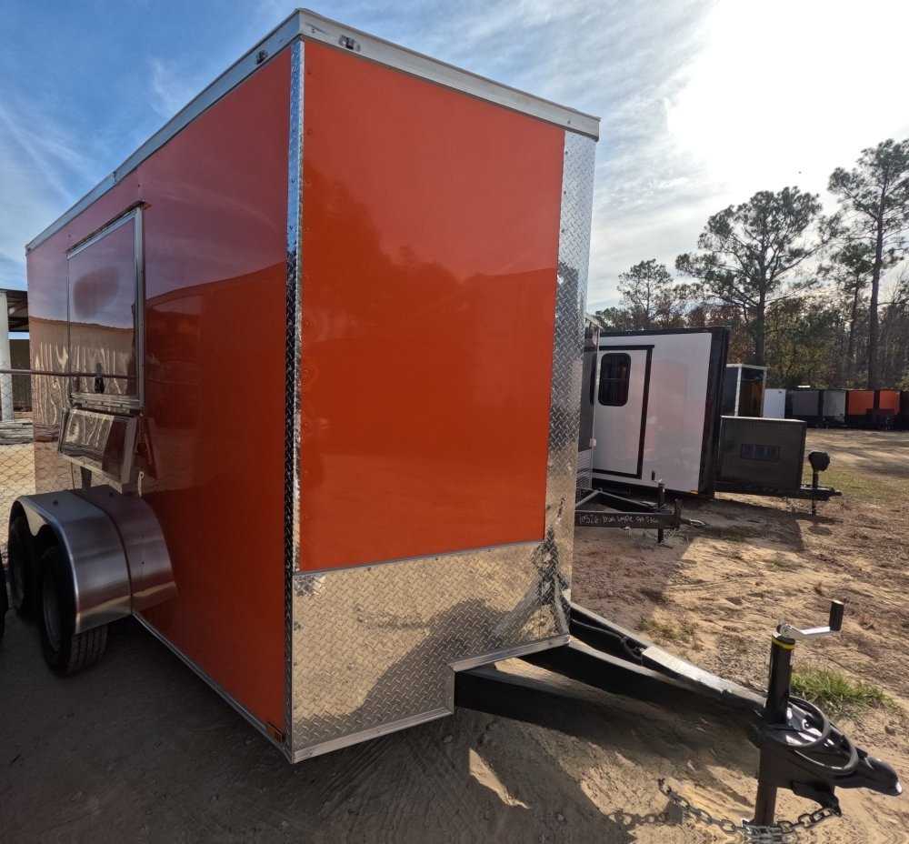 MJ Cargo Trailers 6'x12' Quality Cargo Concession