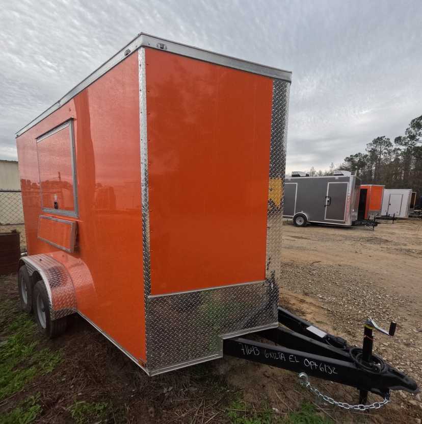MJ Cargo Trailers 6'x12' Quality Cargo Concession