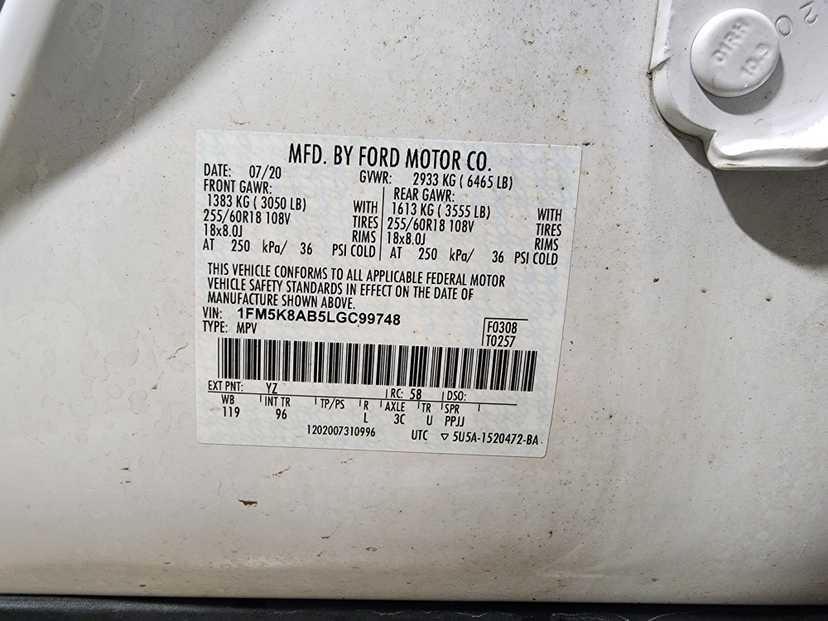 2020 Ford PIU (Explorer) — photo 6