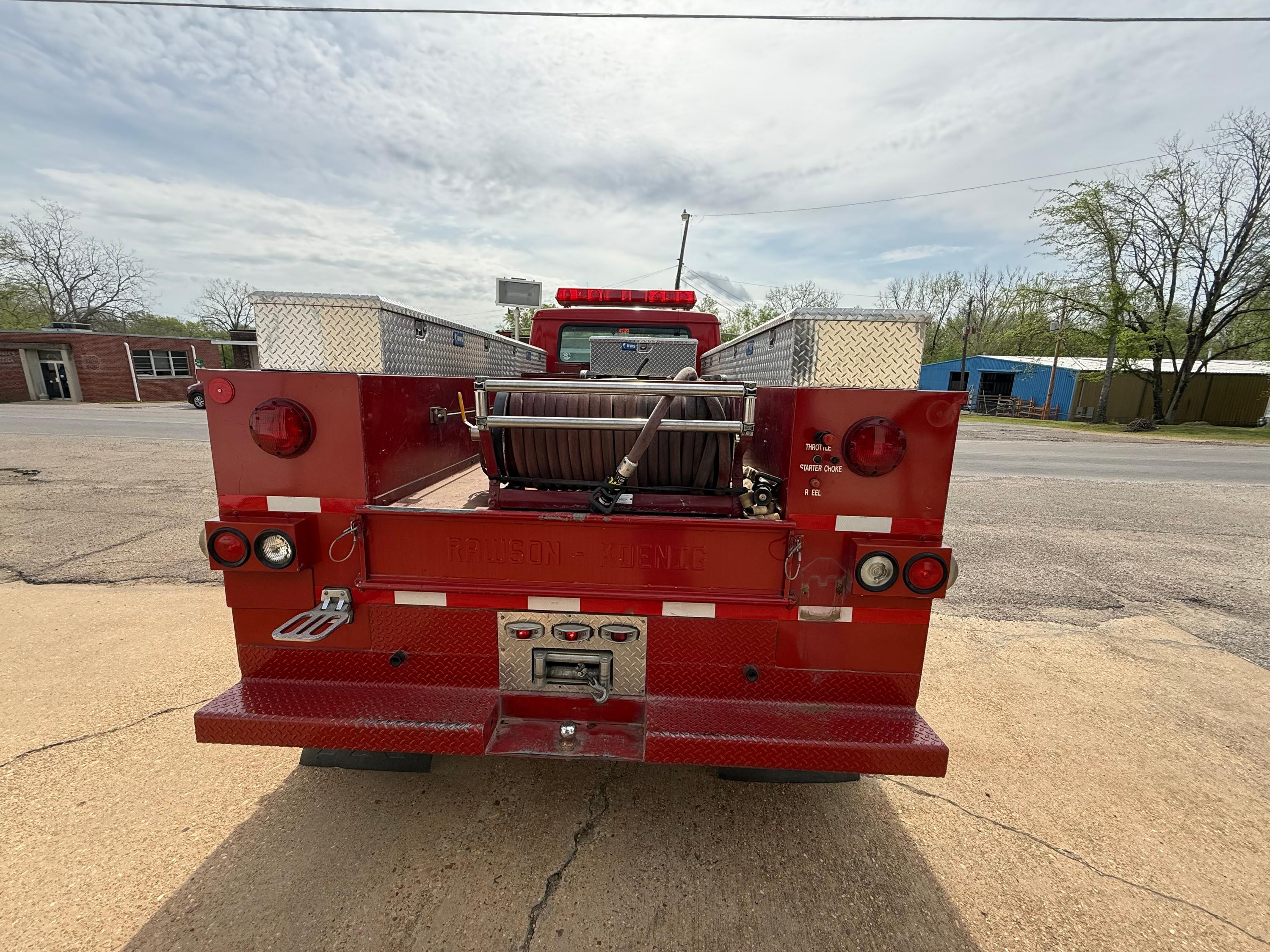 1998 International 4700 Brush Truck - image 8