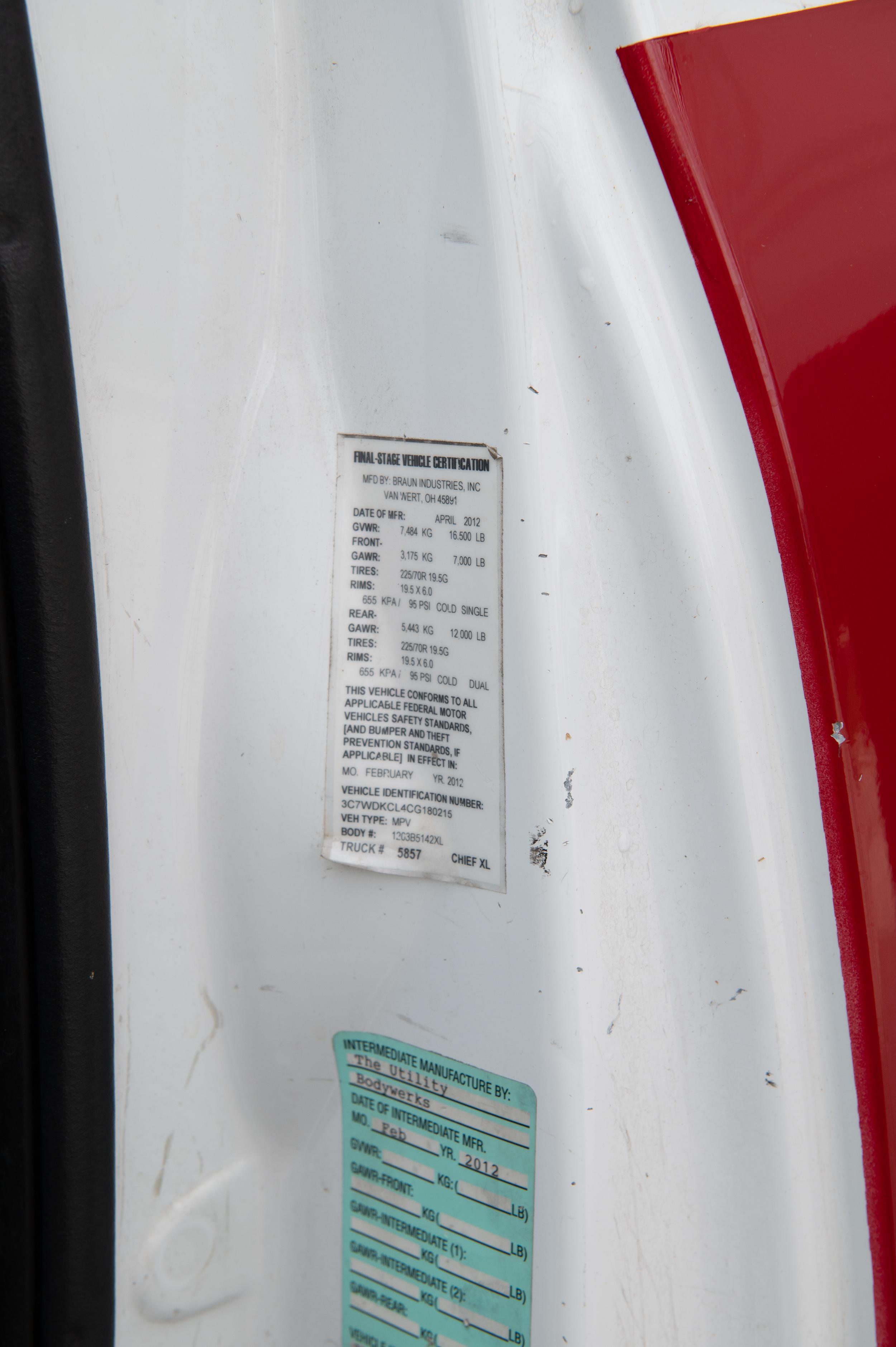 2012 Dodge Type I Ambulance - image 19