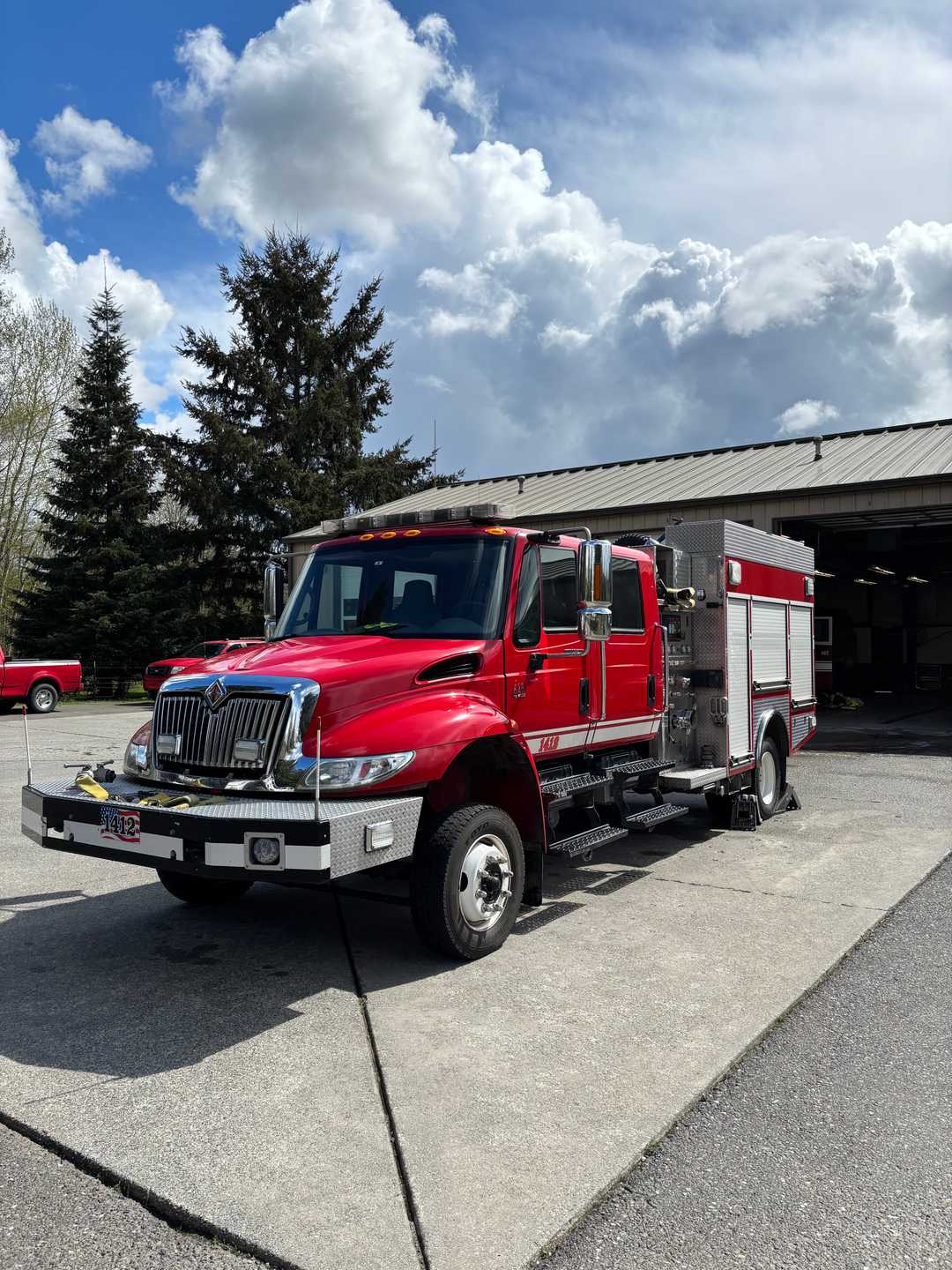 2008 H&W International 4x4 Pumper