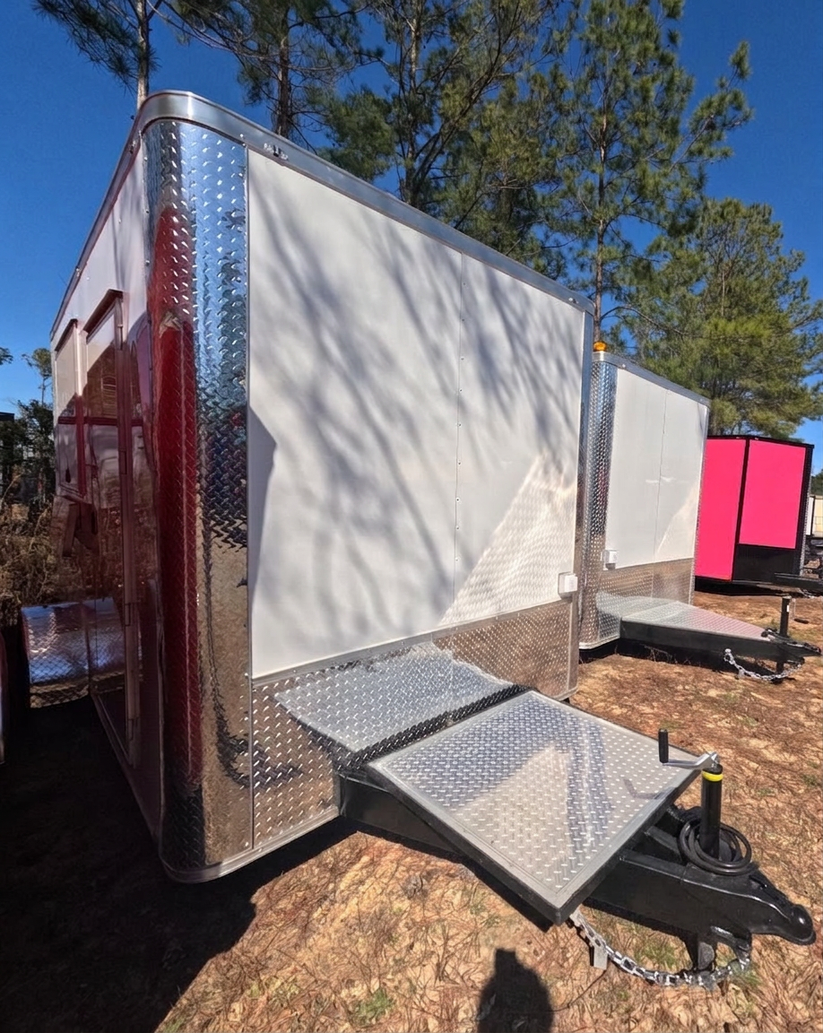 MJ Cargo Trailers 7'x12' Quality Cargo Concession