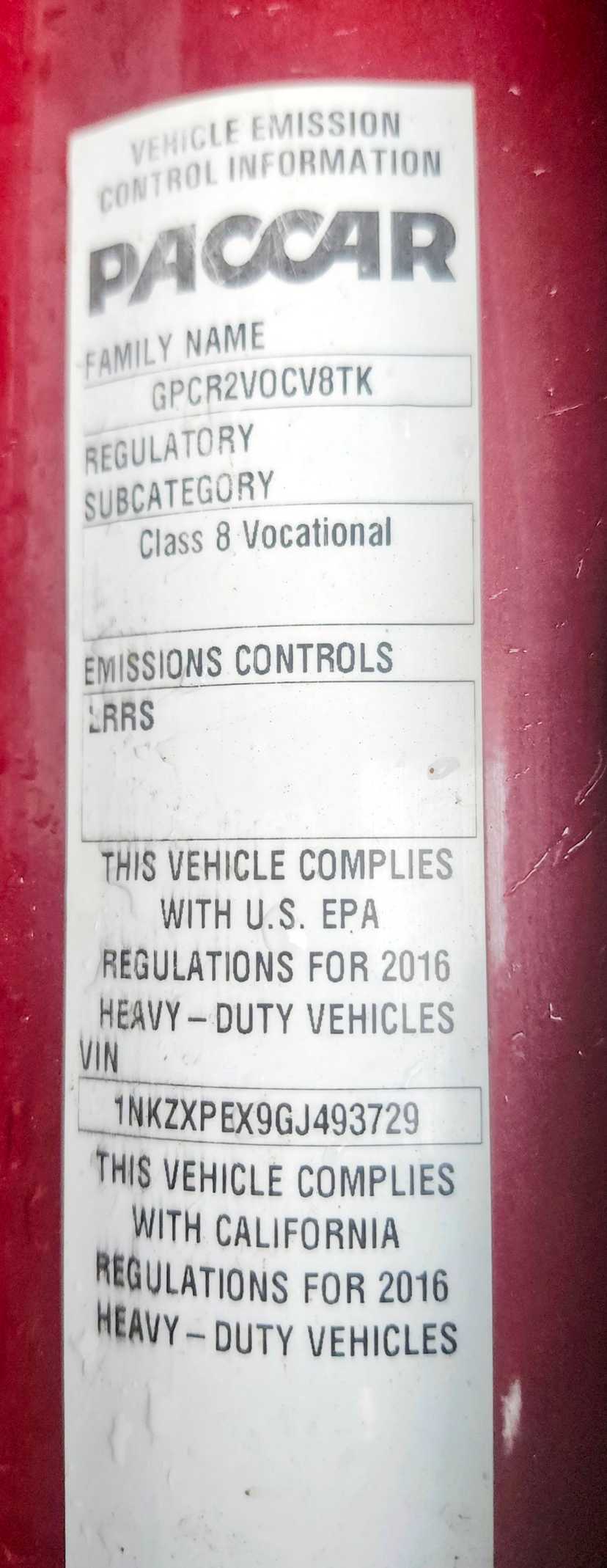 2016 Kenworth T880 Dump Truck — photo 6