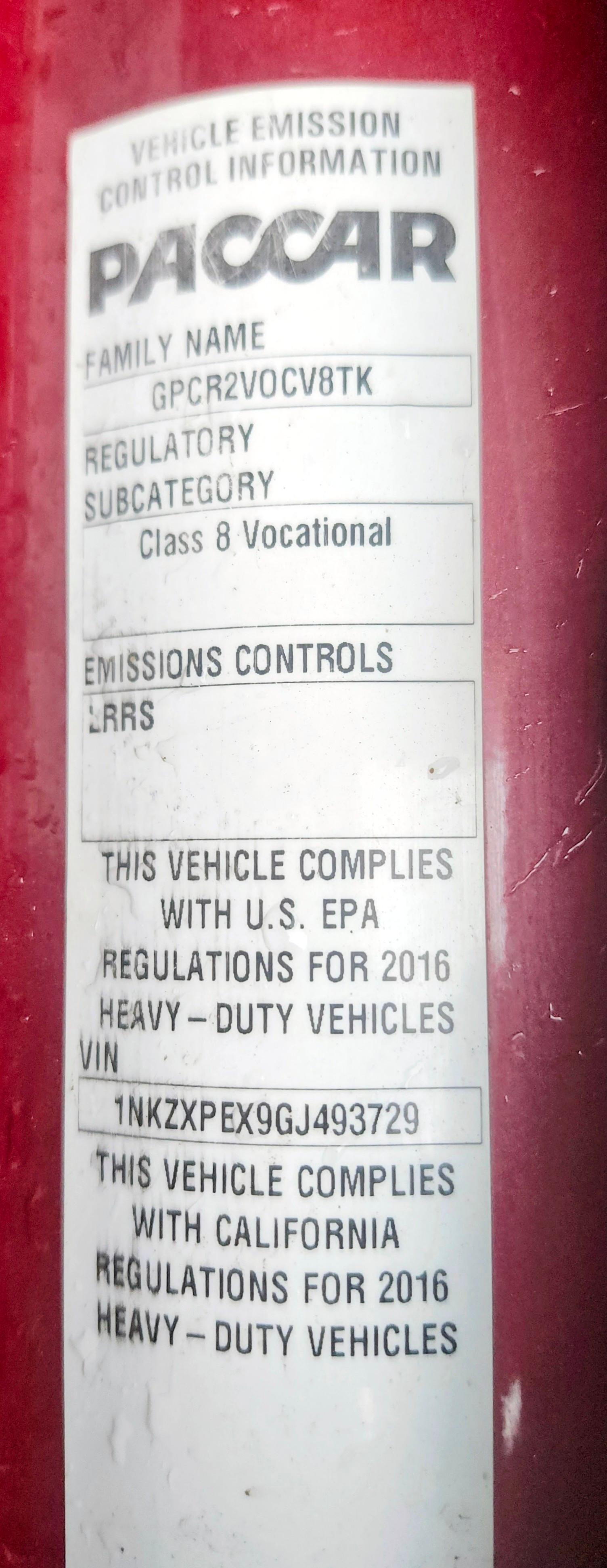 2016 Kenworth T880 Dump Truck - image 6