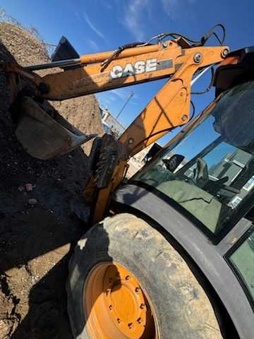 2005 Case 580M Series 3 Backhoe Loader Extended Hoe — photo 7