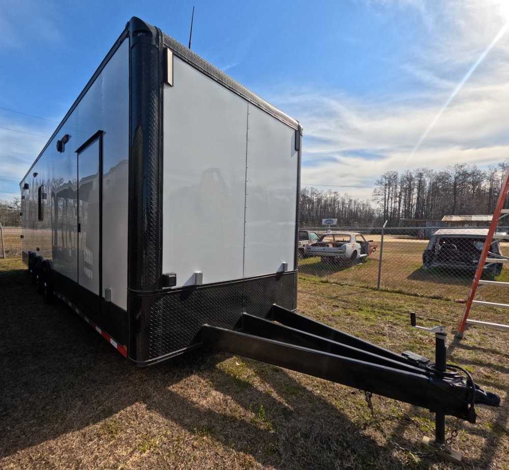 MJ Cargo Trailers 8.5'x32' Quality Cargo Race Trailers