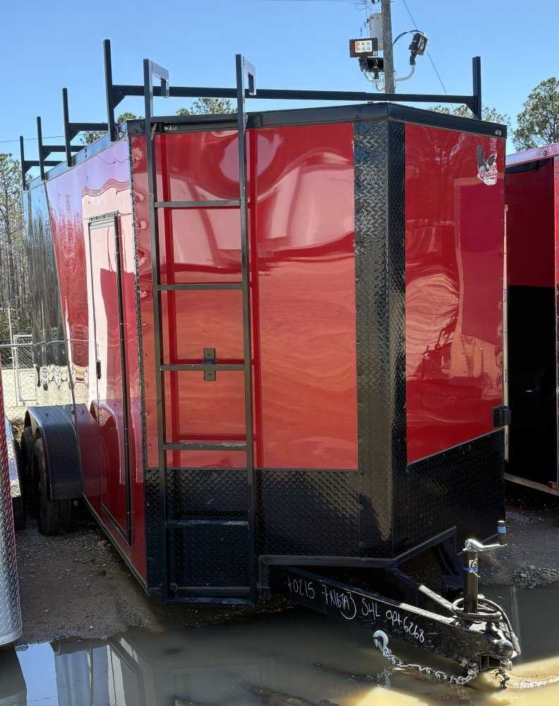 MJ Cargo Trailers 7'x16' Quality Cargo Enclosed Cargo
