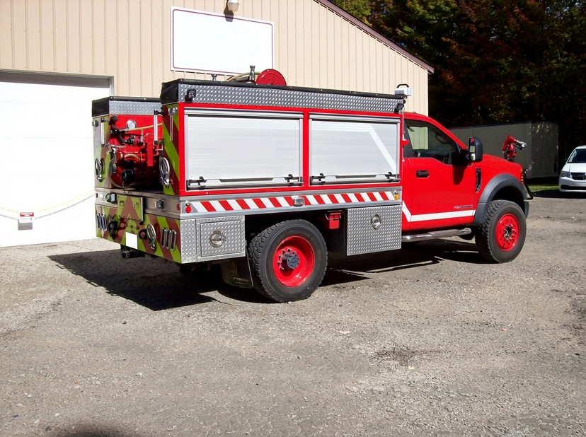2019 Custom Fire Ford 4x4 Brush Truck — photo 6