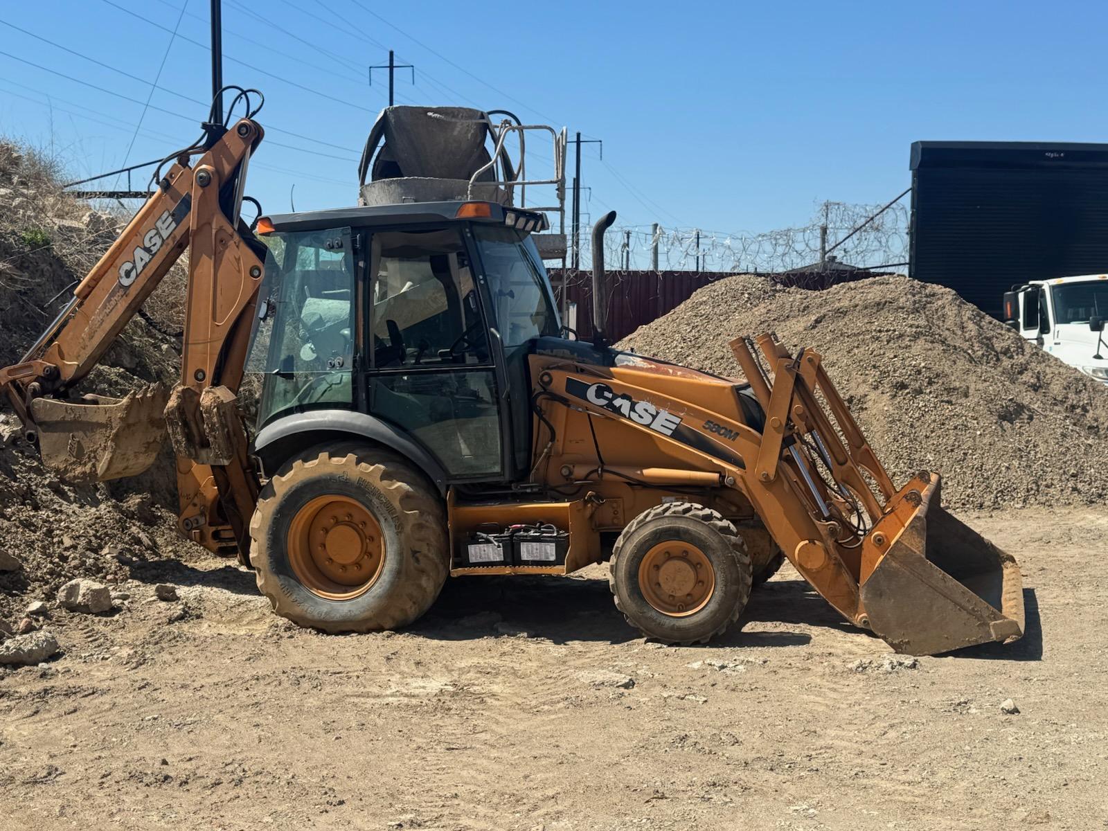 2005 Case 580M Series 3 Backhoe Loader Extended Hoe - image 1