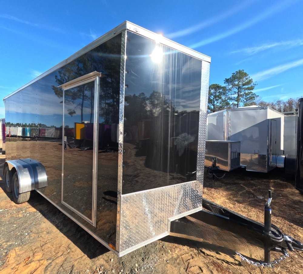MJ Cargo Trailers 7'x18' Quality Cargo Race Trailers