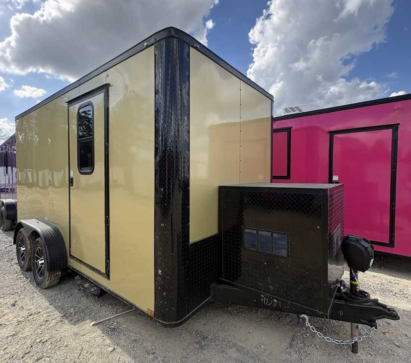 MJ Cargo Trailers 7'x14' Quality Cargo Pet Grooming