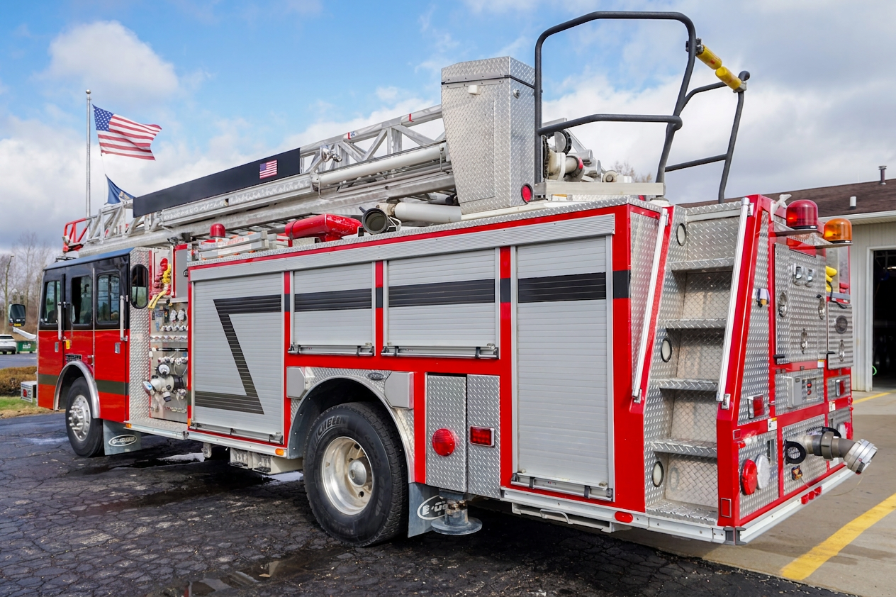 2006 E-One Typhoon 75' Quint - image 9