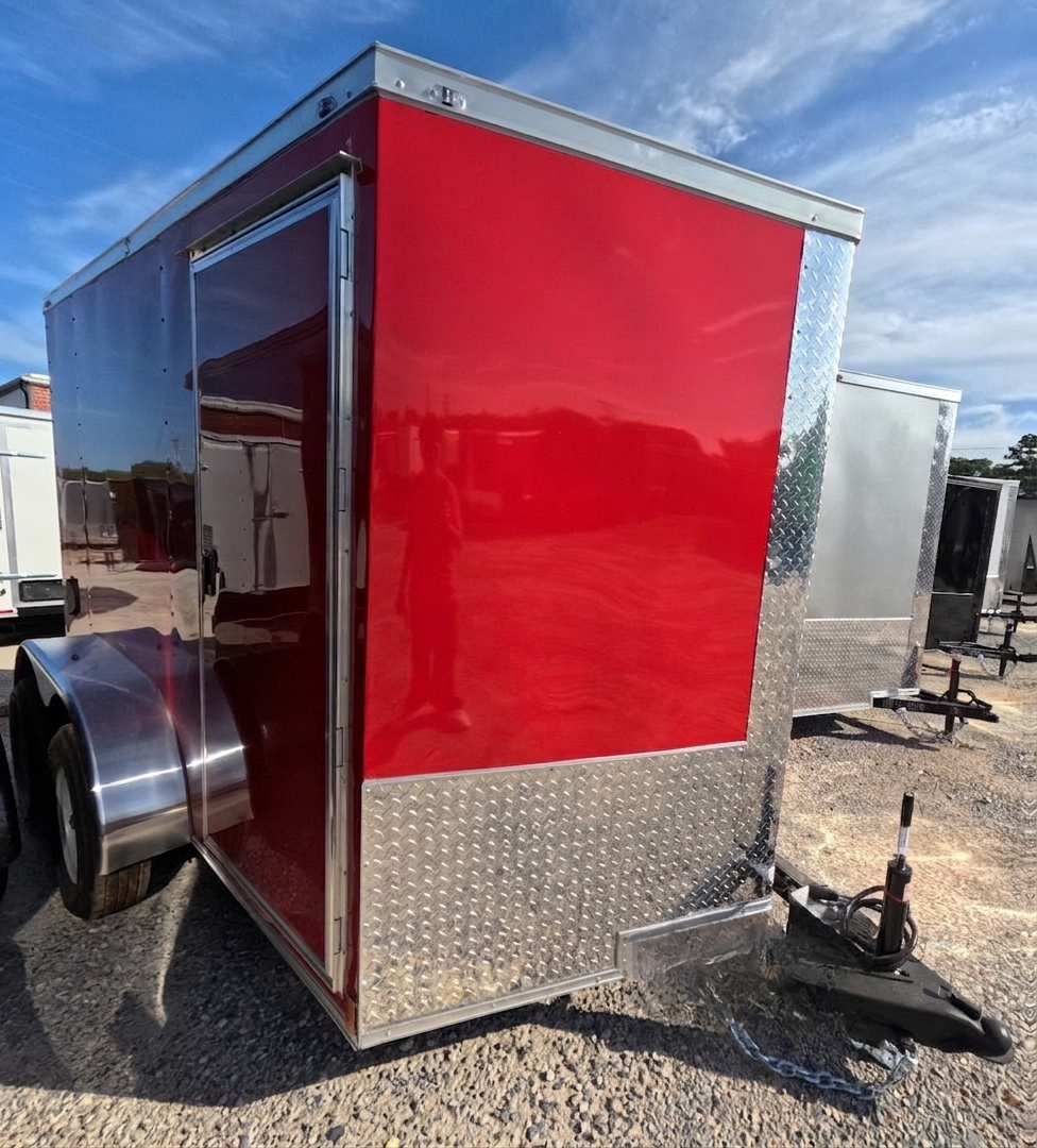 MJ Cargo Trailers 6'x10' Quality Cargo Enclosed Cargo