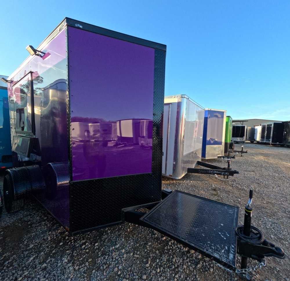 MJ Cargo Trailers 6'x10' Quality Cargo Concession