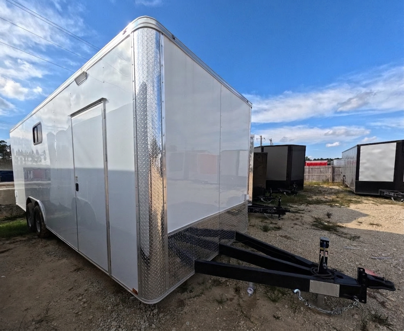 MJ Cargo Trailers 8.5'x24' Quality Cargo Race Trailers