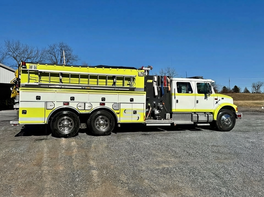 1999 New Lexington International Pumper Tanker