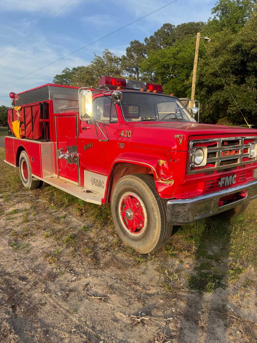 1981 GMC V8 7000 Pumper Tanker