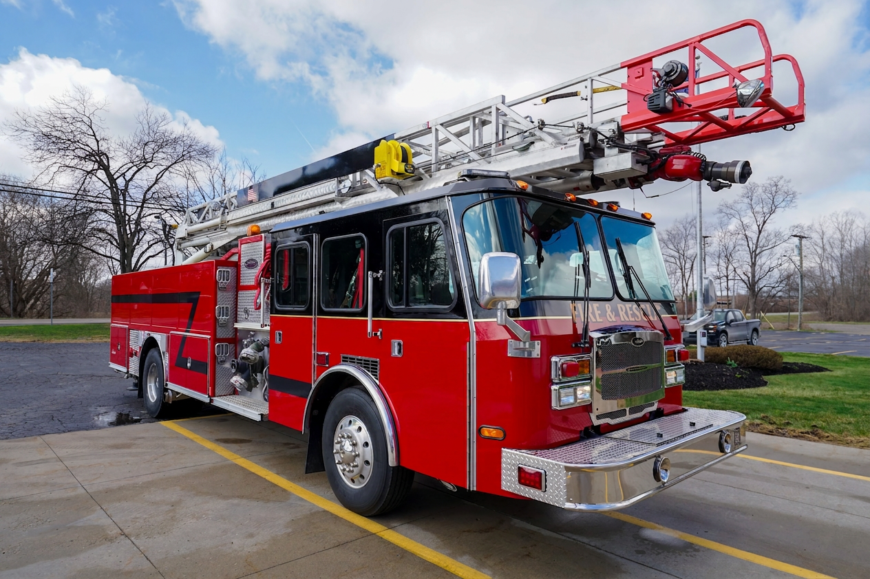 2006 E-One Typhoon 75' Quint - image 4