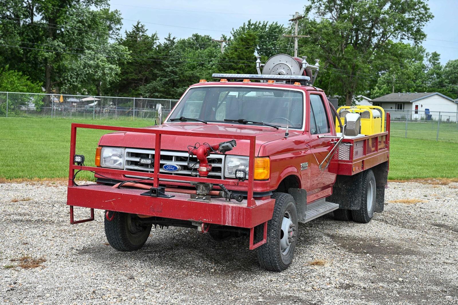1990 Ford F350 4x4 Brush Truck - image 144
