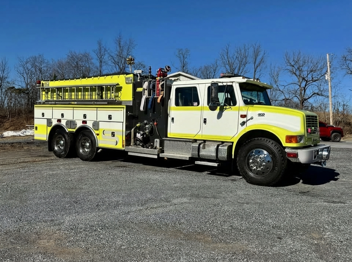 1999 New Lexington International Pumper Tanker - image 2