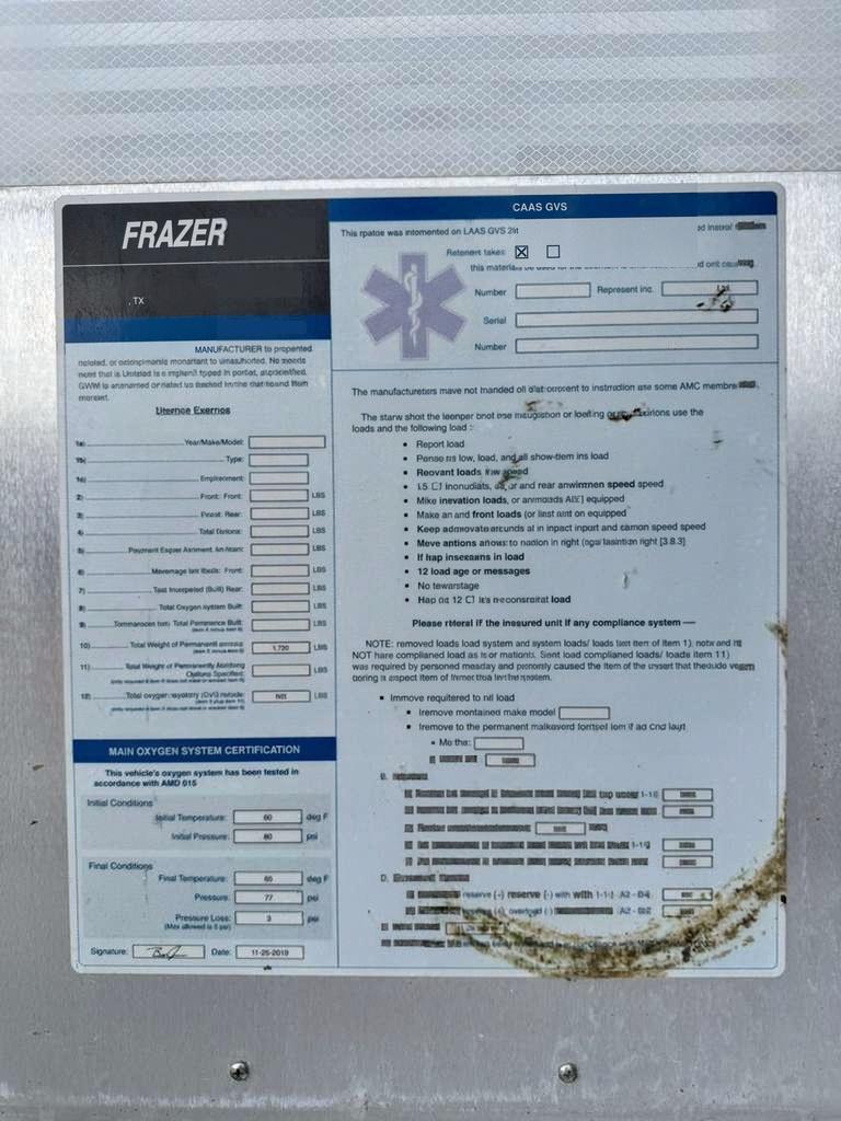 2019 Frazer Ram Type I Ambulance - image 17