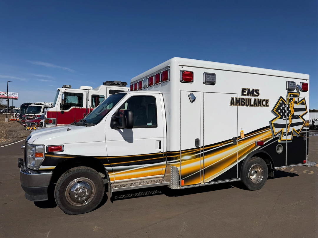 2023 Crestline Ford Ambulance