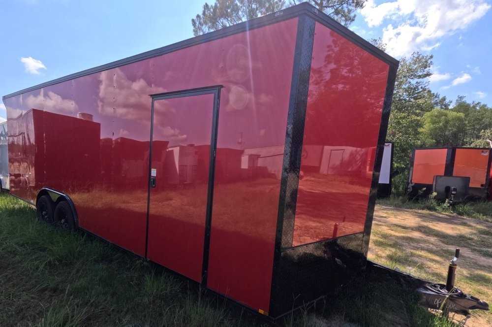 MJ Cargo Trailers 8.5'x24' Quality Cargo Race Trailers
