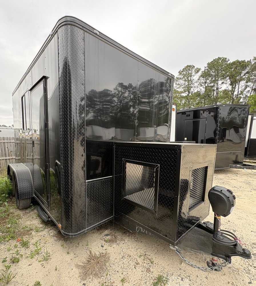 MJ Cargo Trailers 7'x12' Quality Cargo Pet Grooming
