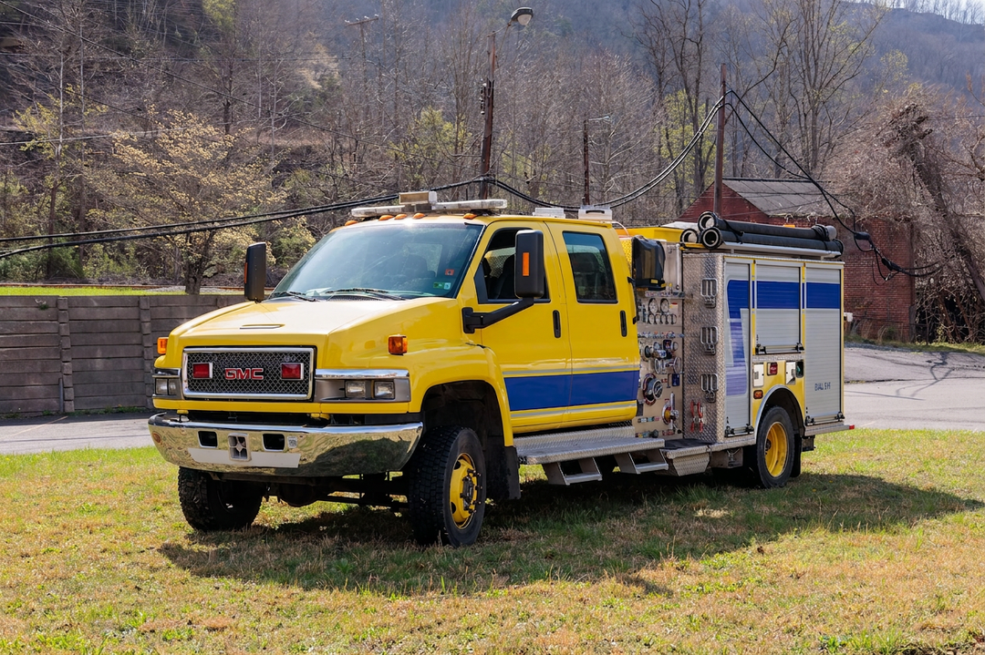 2010 KME GMC 4x4 Mini Pumper
