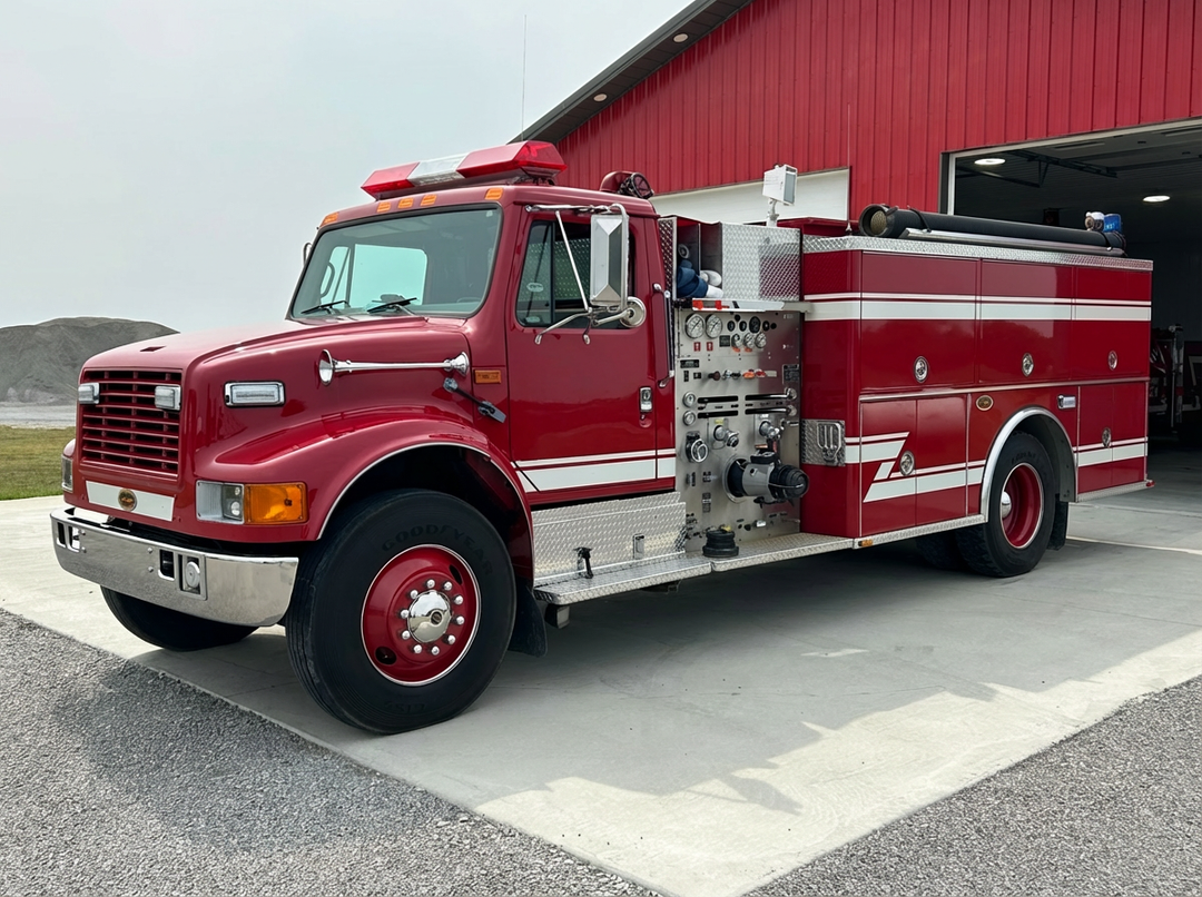 2000 KME International Pumper
