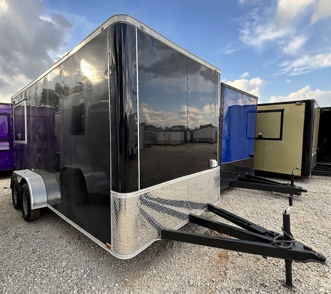 MJ Cargo Trailers 7'x16' Quality Cargo Concession