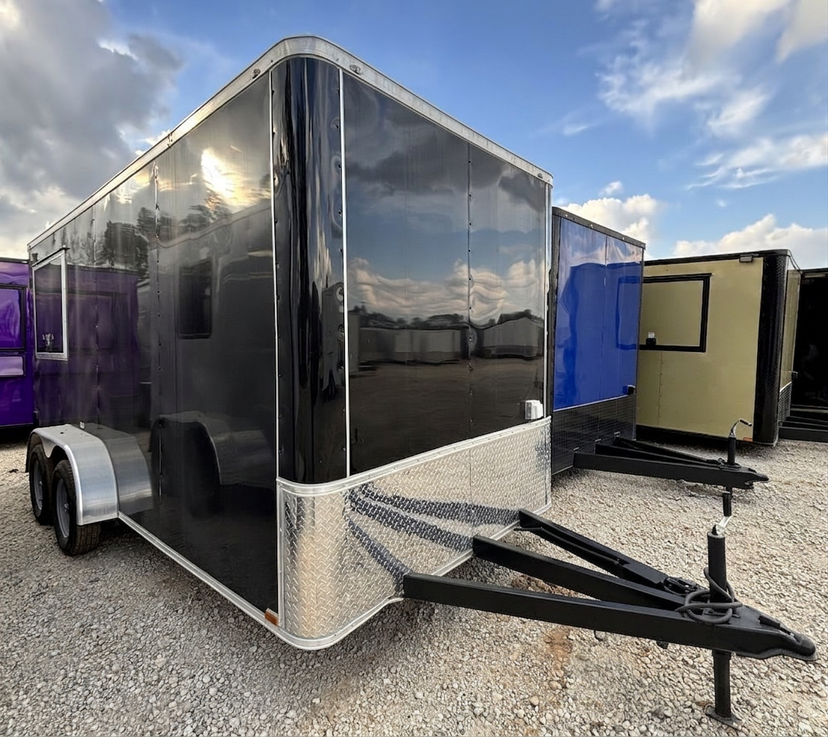 MJ Cargo Trailers 7'x16' Quality Cargo Concession
