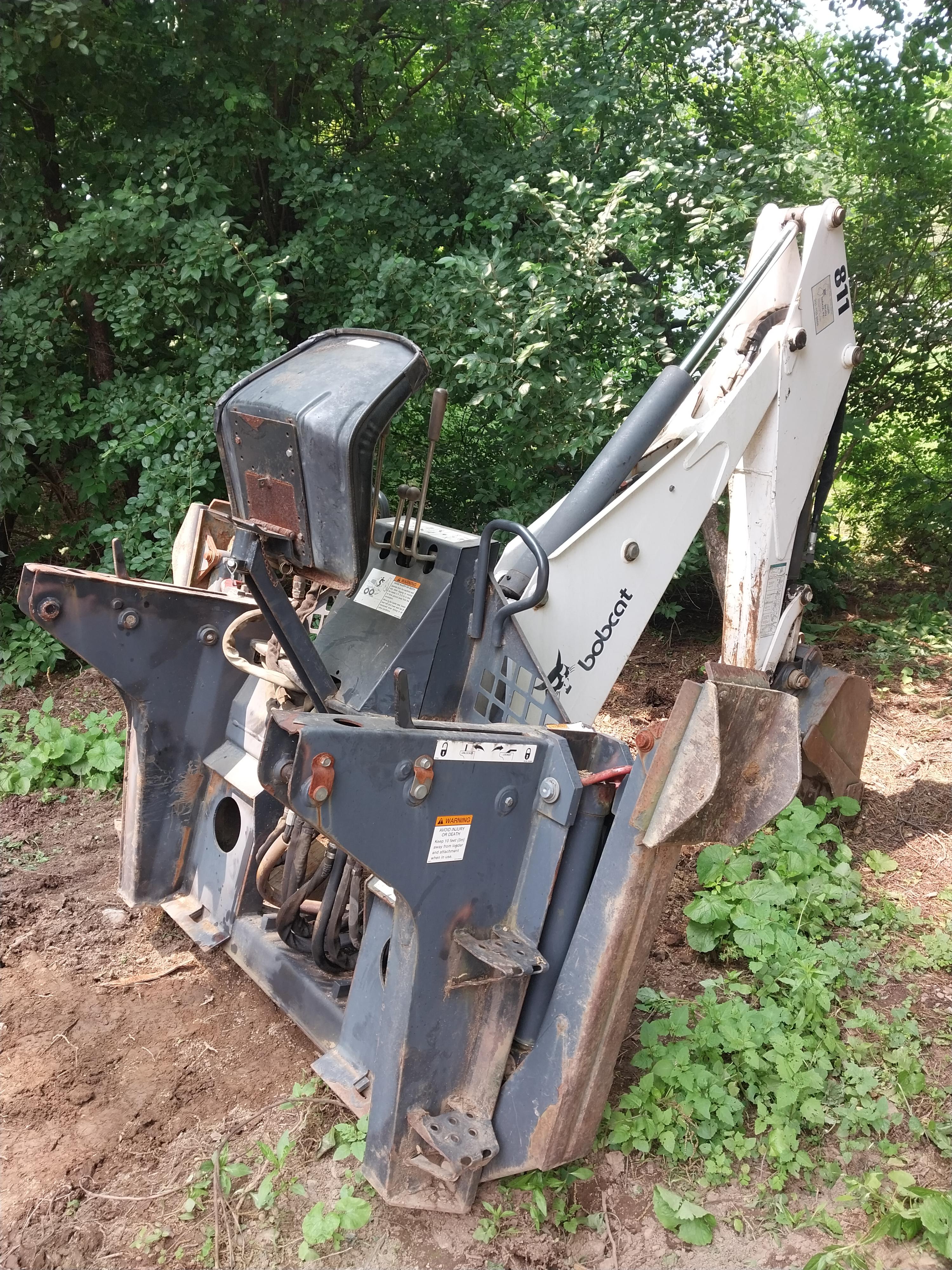 Bobcat 811 Backhoe Attachment off 863 Loader - image 1